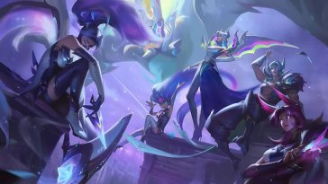 star guardians (lol) live wallpaper