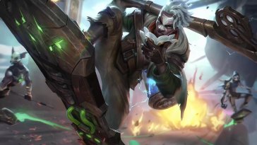 firelight ekko (arcane) live wallpaper