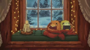 abi toads cozy winter live wallpaper