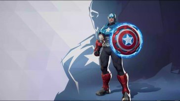 captain america (marvel rivals) live wallpaper