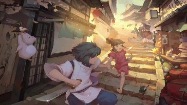 chihiro (spirited away) live wallpaper