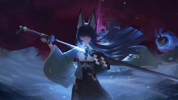 hoshimi miyabi sword elegance live wallpaper