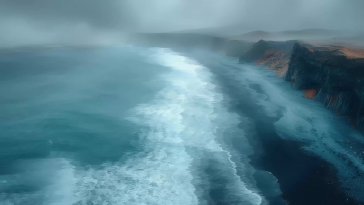 black sand beach live wallpaper