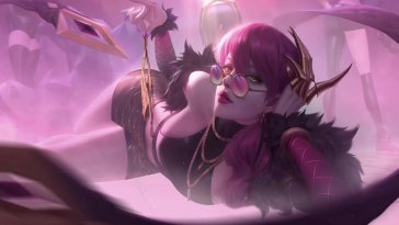 evelynn kda on stage live wallpaper