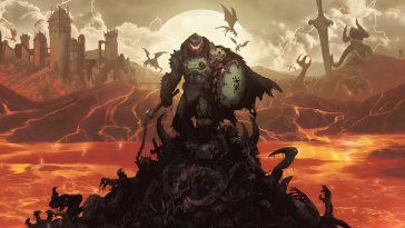 doom: the dark ages live wallpaper