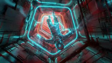 falling into a wormhole live wallpaper