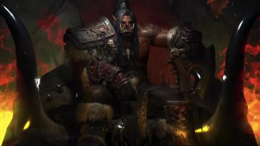 grom hellscream (wow) live wallpaper