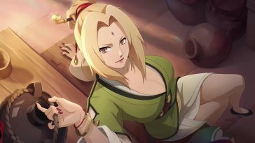 tsunade live wallpaper