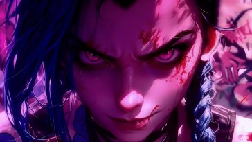 arcane jinx on edge live wallpaper