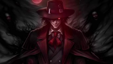 alucard - hellsing live wallpaper