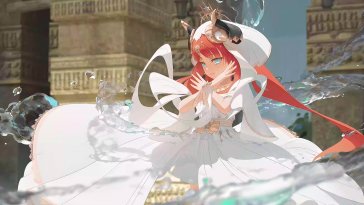 nilou’s flowing elegance live wallpaper