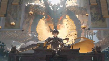 dragonborn wisdom: zhongli live wallpaper