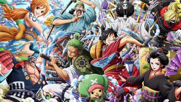 Zoro Santoryu Rengoku Onigiri One Piece Live Wallpaper - MoeWalls