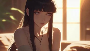 hinata - byakugan of grace live wallpaper