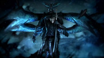 vergil's sin devil trigger (dmc) live wallpaper
