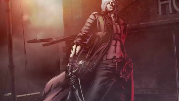 devil hunter dante (dmc) live wallpaper