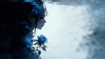 whispers in blue silence live wallpaper
