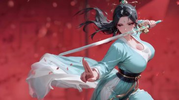 sword and silk in motion live wallpaper