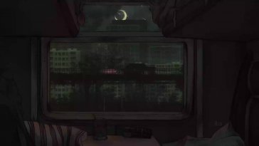 midnight train journey live wallpaper