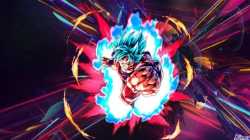 goku's kaio-ken animated wallpaper