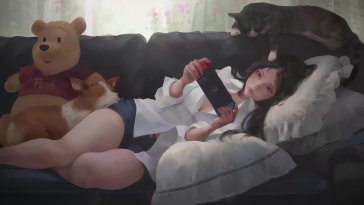 lazy afternoon with nintendo live wallpaper