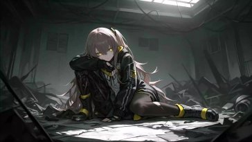 girls frontline 2: leva (ump45) live wallpaper