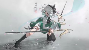 youmu konpaku (touhou project) live wallpaper