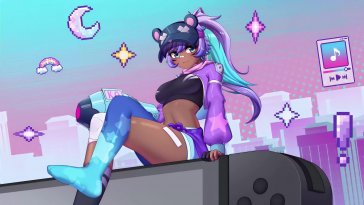 juliette (omega strikers) live wallpaper