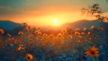 wildflower field live wallpaper