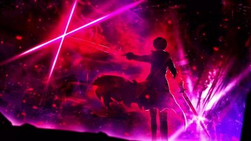 black swordsman kirito live wallpaper