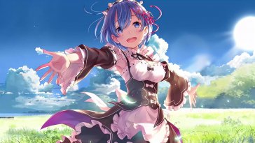 rem morning light - rezero live wallpaper