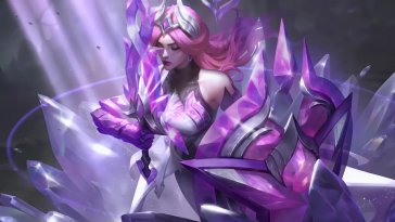 leona crystalis motus (lol) live wallpaper