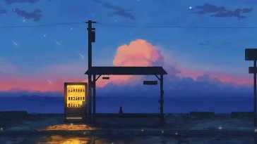 waiting with stars live wallpaper