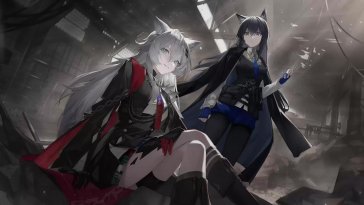 lappland & texas (arknights) live wallpaper