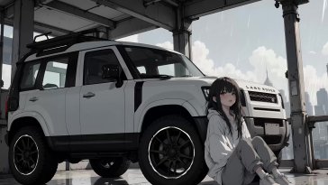 road vibrations - land rover defender live wallpaper
