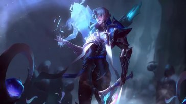 moonlight assassin aphelios live wallpaper