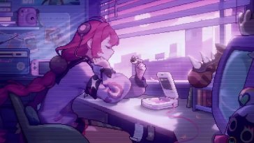 ukinami yuzuha pixel art live wallpaper