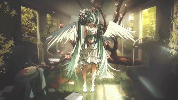hatsune miku - time postman live wallpaper