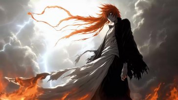 ichigo kurosaki bankai live wallpaper