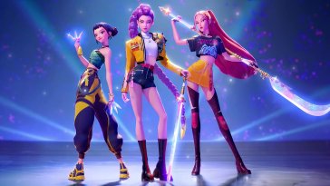 kpop demon hunters squad live wallpaper