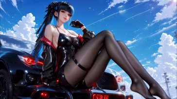 stellar blade neon racer live wallpaper