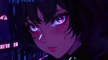 neon tears live wallpaper