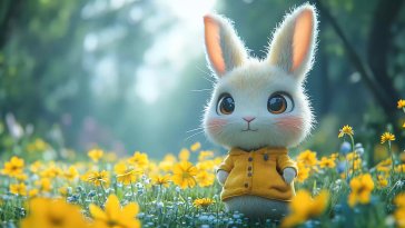 cute bunny live wallpaper