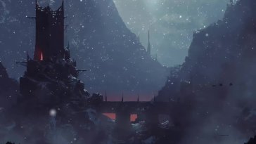 darkness returns - the lord of the rings live wallpaper