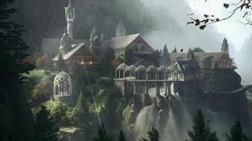 rivendell - the lord of the rings live wallpaper