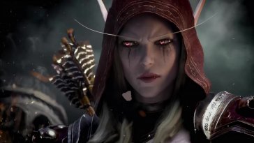banshee queen silvanas (wow) live wallpaper