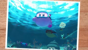 kirby scuba dive journey live wallpaper