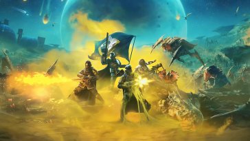 helldivers against alien swarm live wallpaper