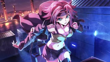 kallen crimson dashing (code geass) live wallpaper