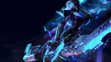 project ashe (lol) live wallpaper